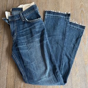 Current/Elliott - The Cropped Straight Jean